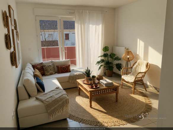 Appartement 2 pièce(s) 37.77 m²