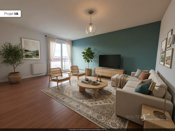 Appartement 2 pièces 45.11 m²