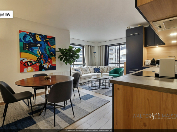 Appartement 3 pièces 61.4 m²