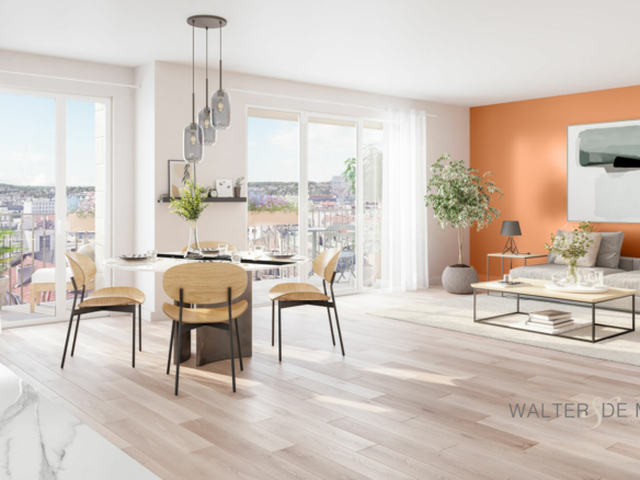 Appartement 4 pièces 136.5 m²