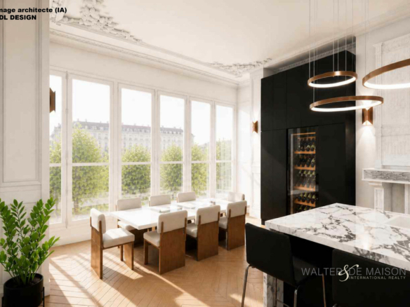 Appartement 5 pièces 185 m²