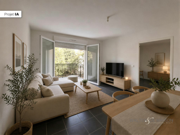 Appartement 2 pièces 36.85 m²