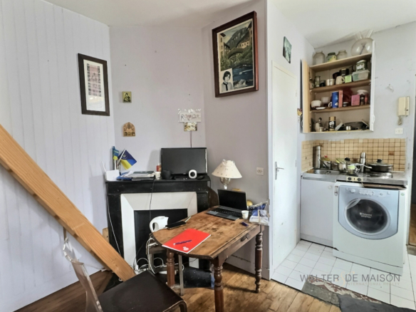 Appartement 1 pièce 16.5 m²
