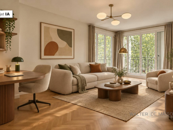 Appartement 2 pièces 55.57 m²