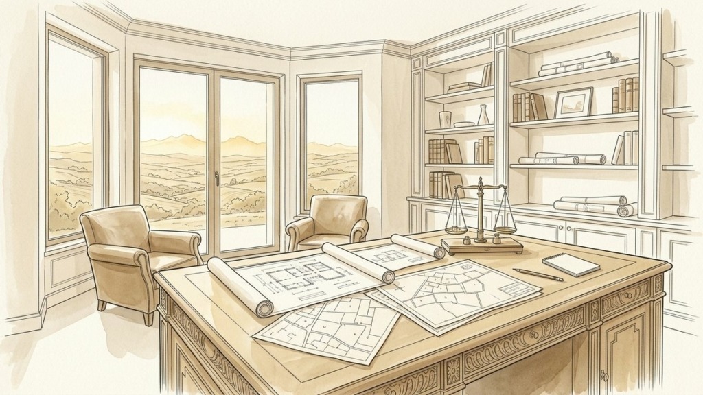 Croquis d'art expertise patrimoniale et déclaration de succession à Saint-Orens-de-Gameville - Walter & de Maison