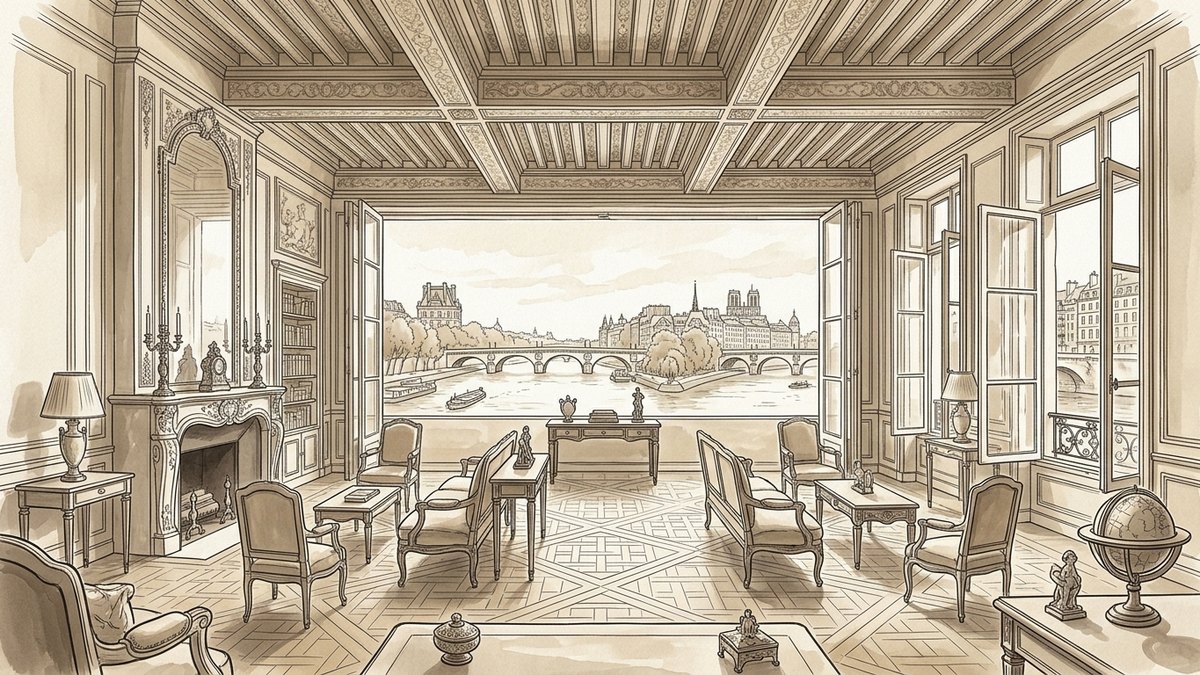 Appartement avec vue sur Seine sur l’Île Saint-Louis : comment chiffrer la surcote réelle lors de la vente ?
