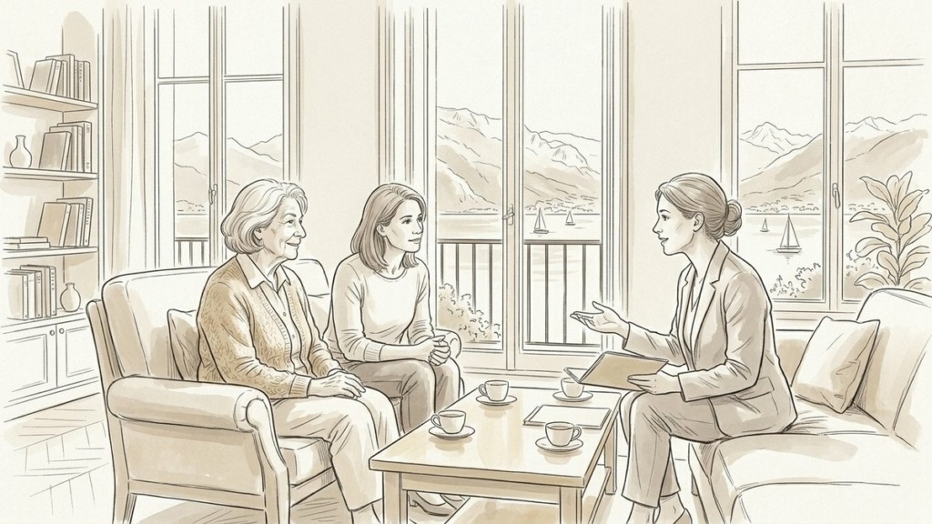 Entrée en EHPAD d’un parent à Annecy : faut-il louer ou vendre son bien immobilier pour financer le reste à charge ?