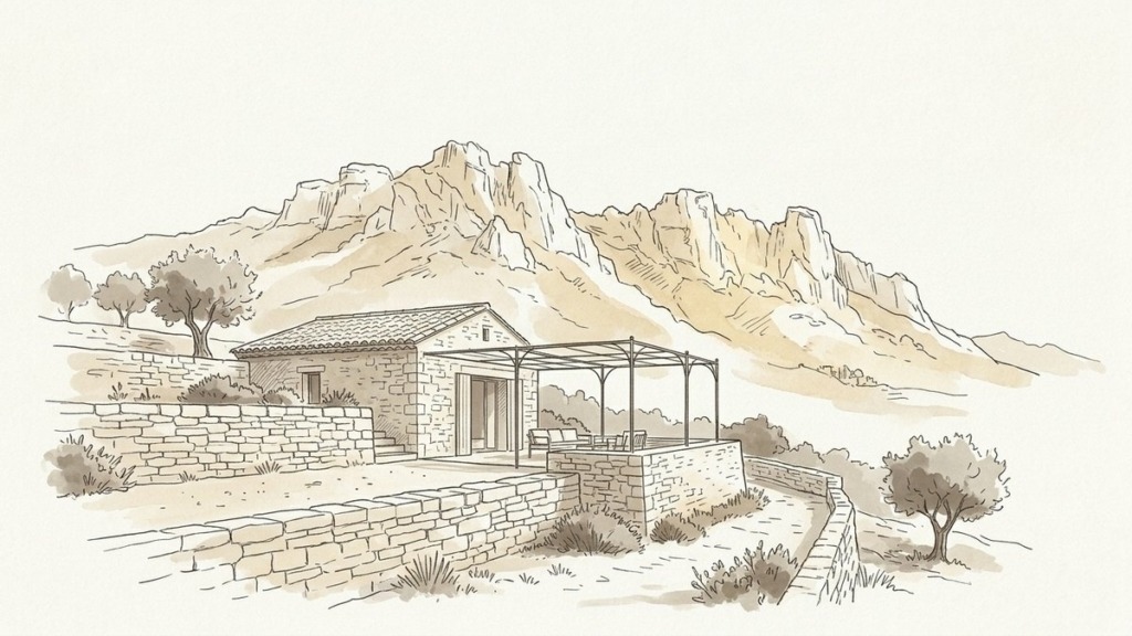 Succession d’un mas dans le Parc Naturel Régional des Alpilles : contraintes d’urbanisme, servitudes et valorisation