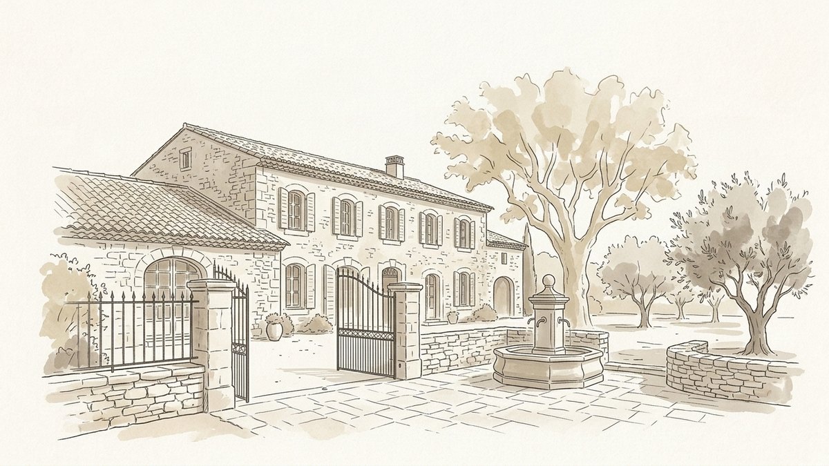 Mas provençal ou bastide en indivision à Saint-Rémy-de-Provence : calcul du rachat de soulte et sortie de crise