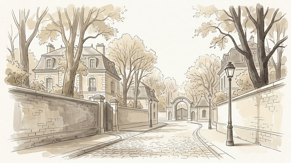 Succession dans les voies et hameaux privés de Paris 16e : Villa Montmorency, Villa Jocelyn et enclaves confidentielles