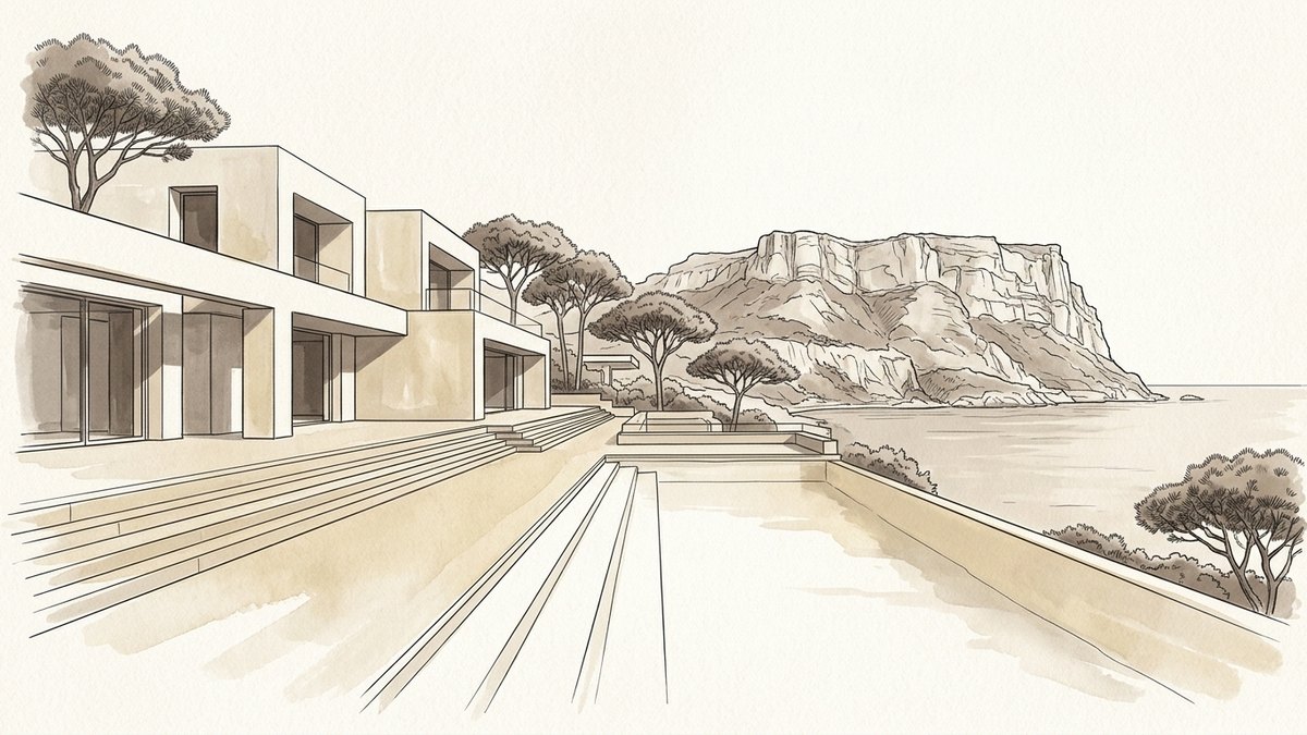 Villa vue mer panoramique sur le Cap Canaille à Cassis : comment chiffrer la surcote réelle lors de la vente ?